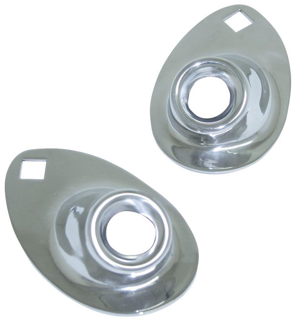 Bob Drake Reproductions Headlight Mounting Brackets 40-13125/6-SS