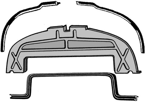 Bob Drake Weatherstrip Seals 7C-16614