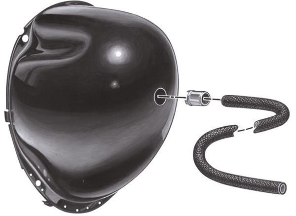 Bob Drake Reproductions Headlight Housings and Buckets 91A-13026