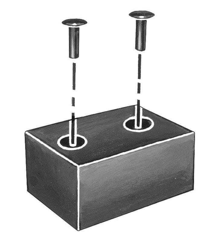 Bob Drake Reproductions Body Component Bump Stops B-41484