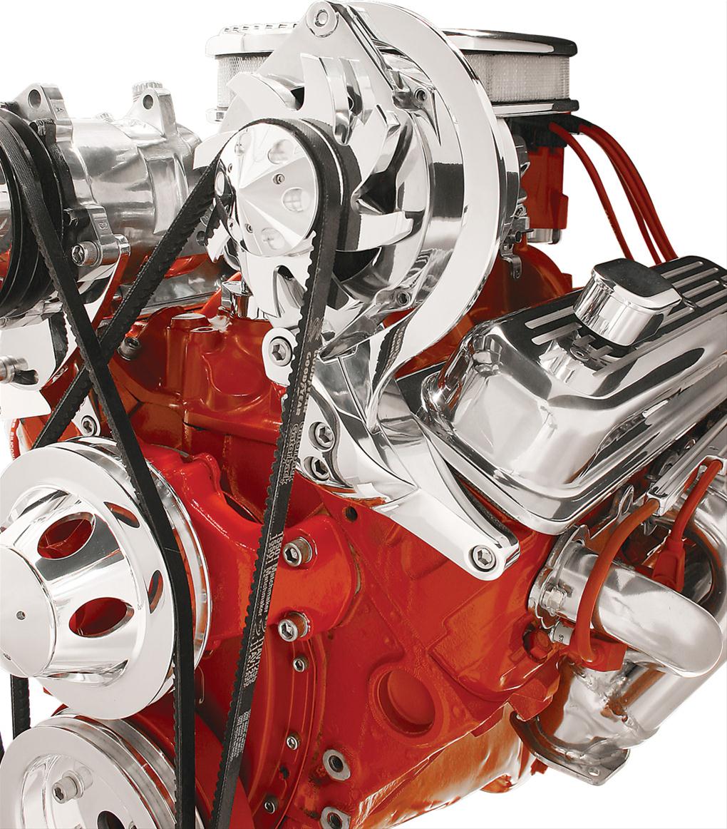 Billet Specialties Polished Alternator Brackets 10720