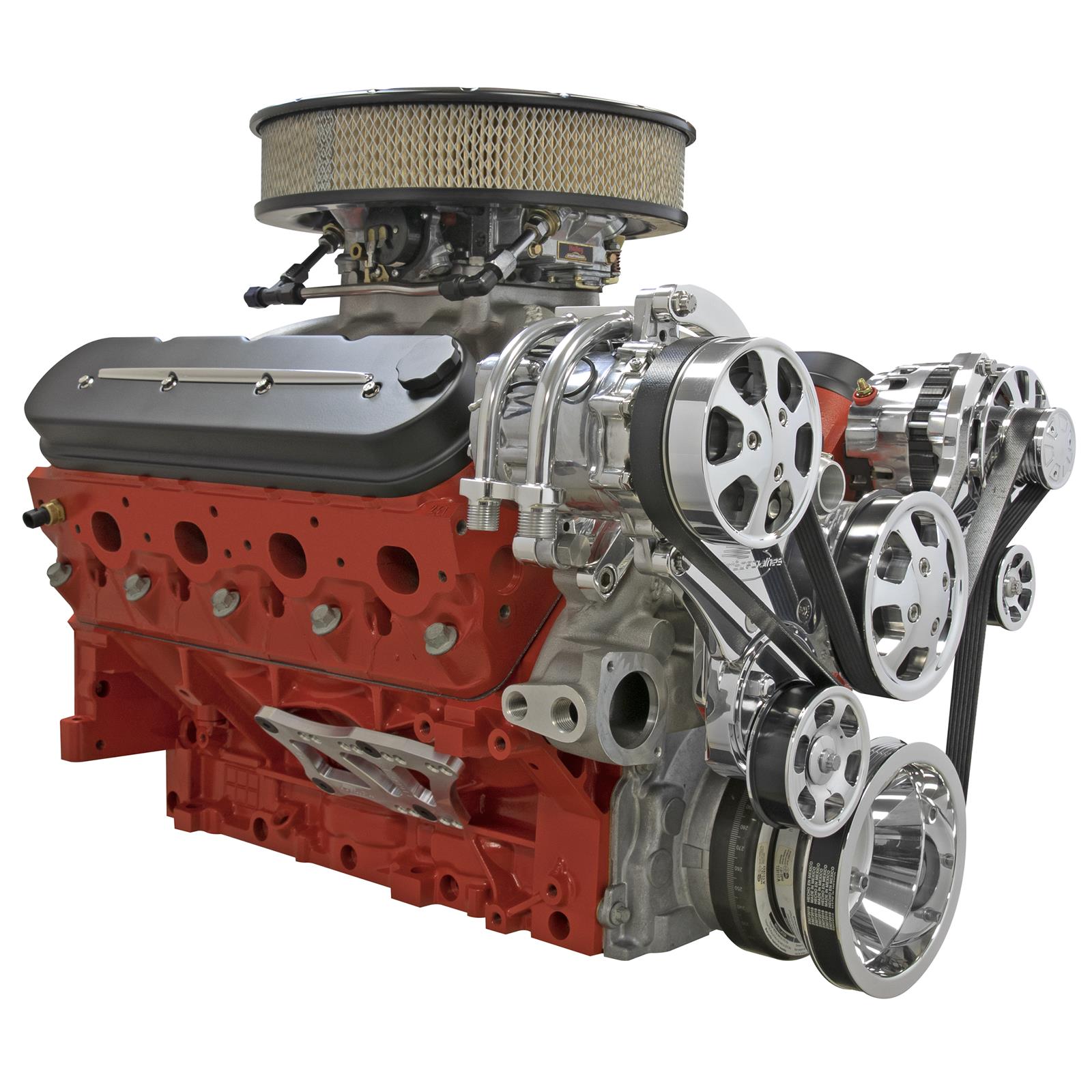 Billet Specialties Tru Trac Serpentine Systems with A/C 13490A