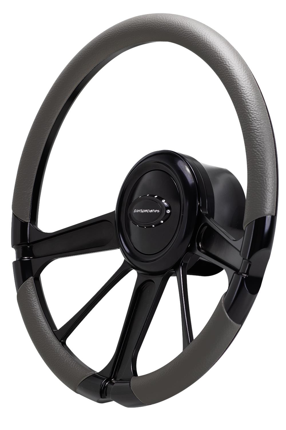 Billet Specialties Half-Wrap Steering Wheels BLK29252