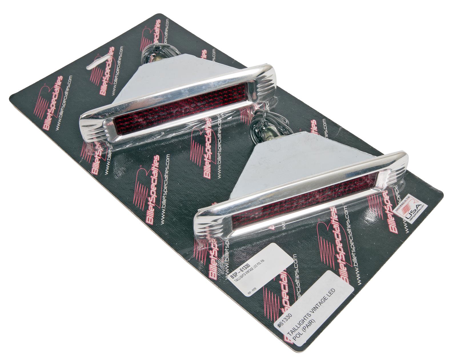 Billet Specialties Vintage Street Rod LED Taillights 61330
