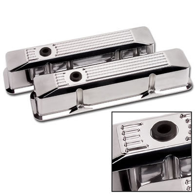 Billet Specialties Diecast Aluminum Valve Covers 95620