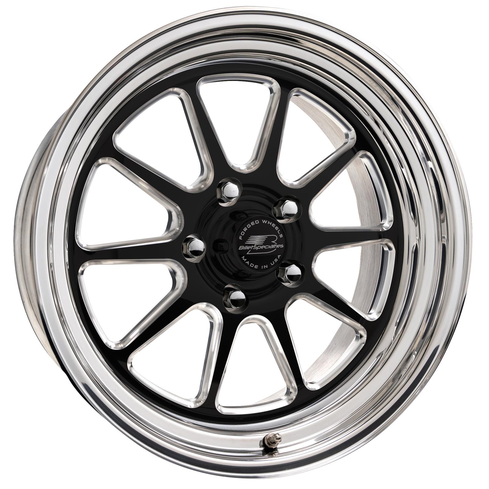 Billet Specialties AMC33 Malibu Black Satin Custom Order Wheels AMCB33280