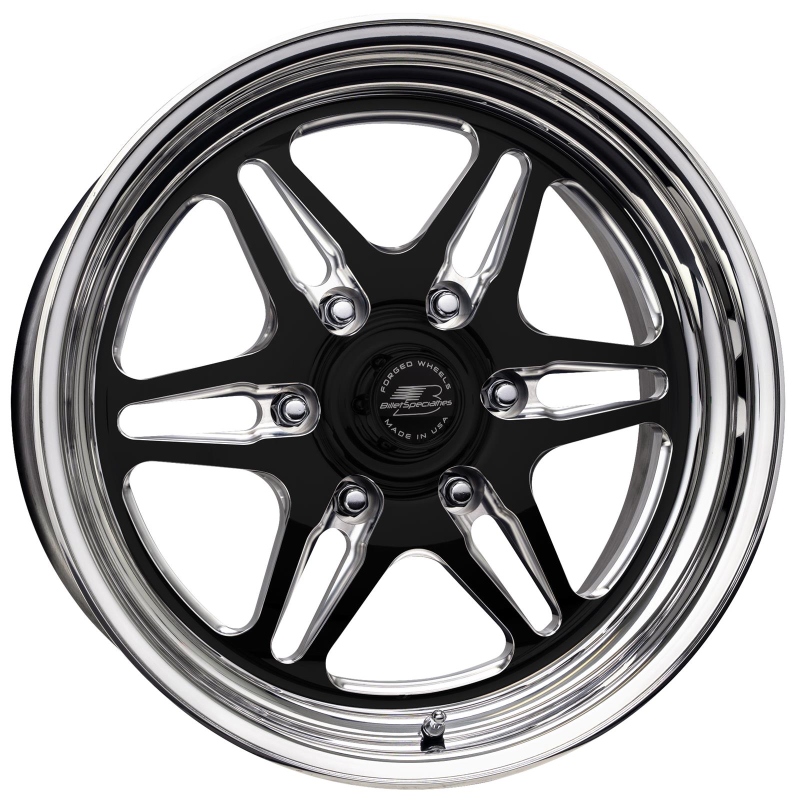 Billet Specialties AMC46 Lonestar Black Satin Custom Order Wheels AMCB46280