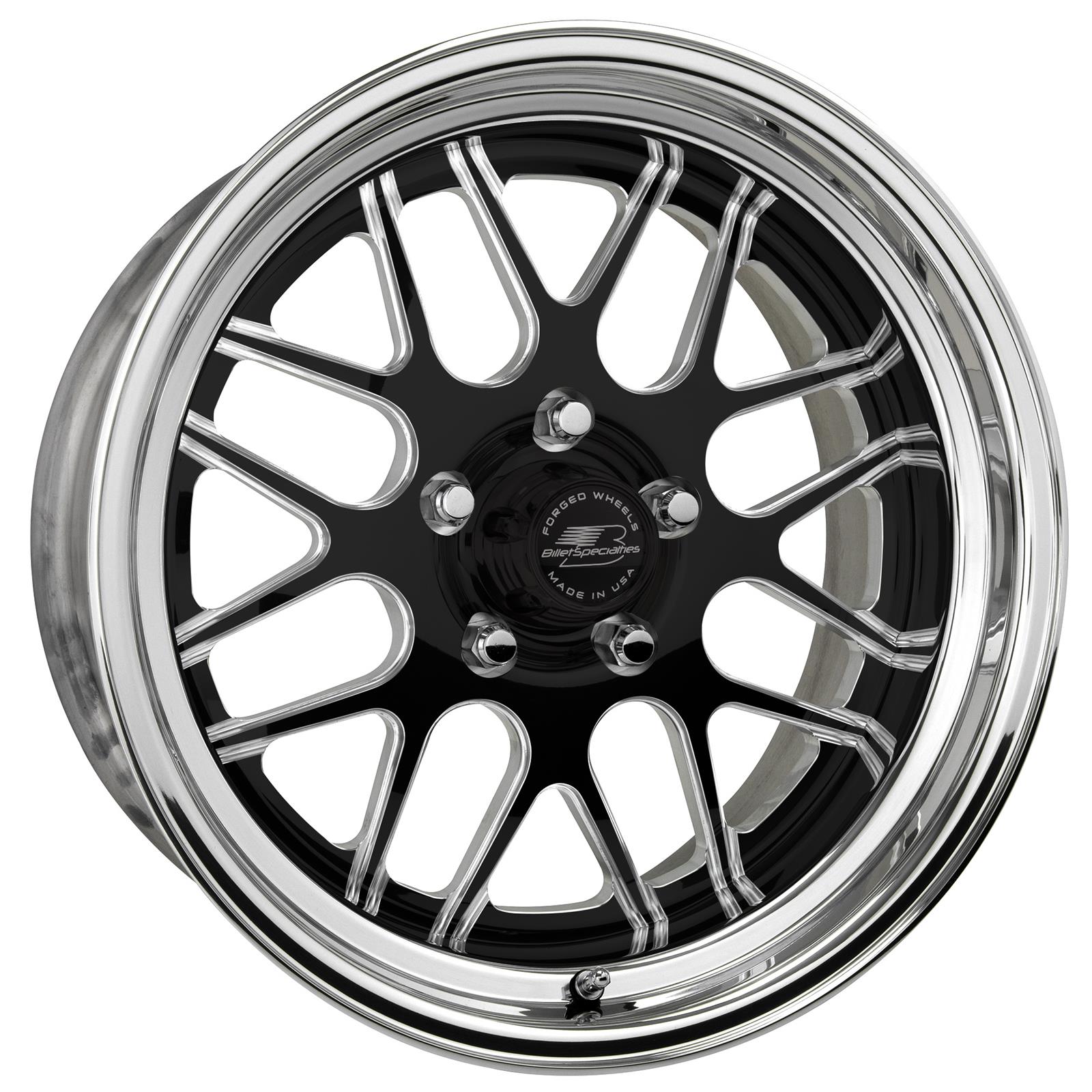 Billet Specialties AMC60 Turbo Black Satin Custom Order Wheels AMCB60880