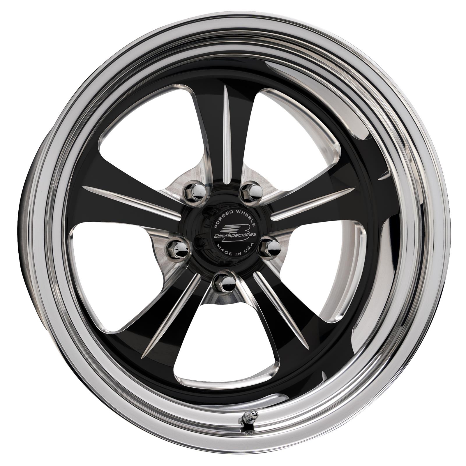 Billet Specialties AMC70 Fineline Black Satin Custom Order Wheels AMCB70212