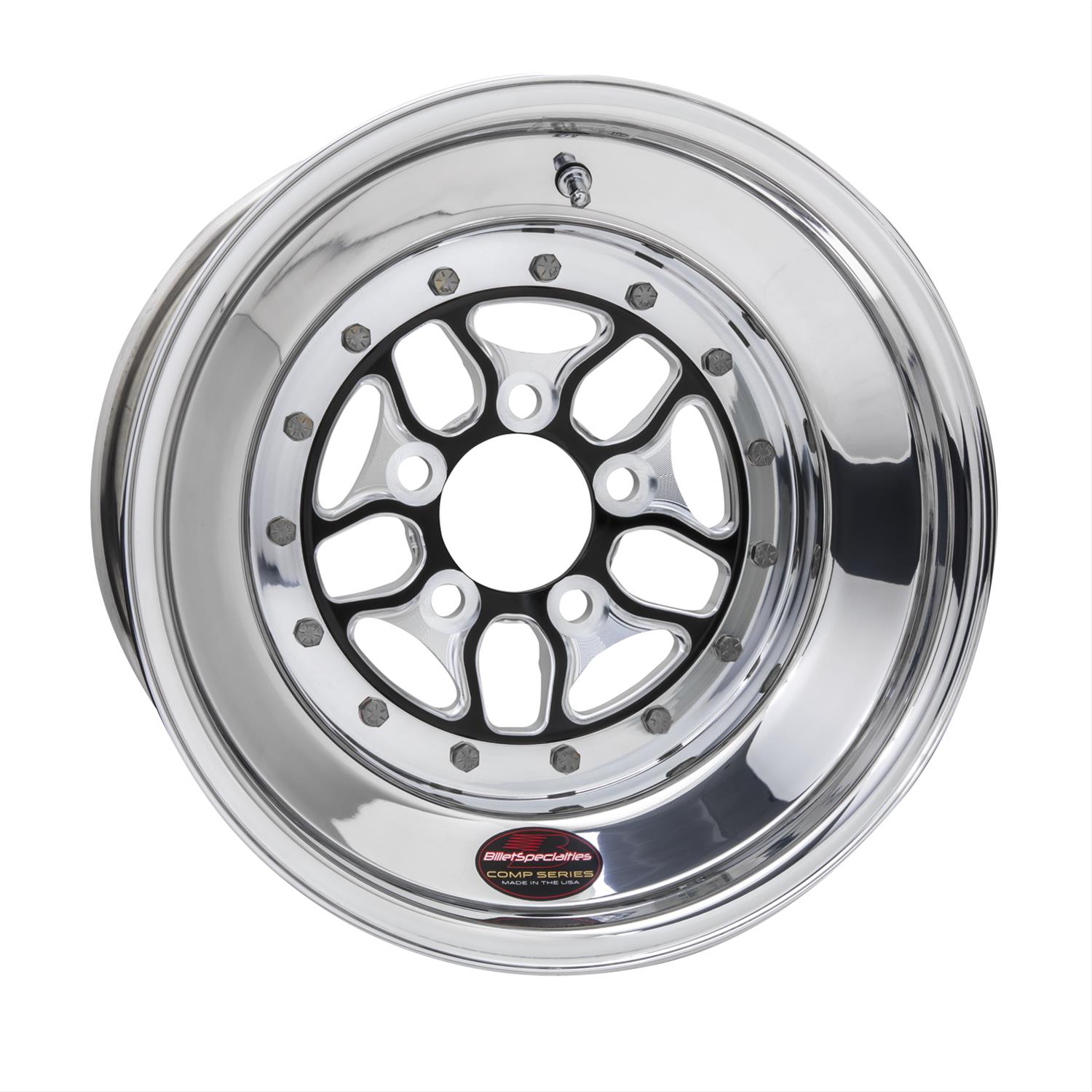 Billet Specialties Comp 7 Series Black Wheels BCS075106150