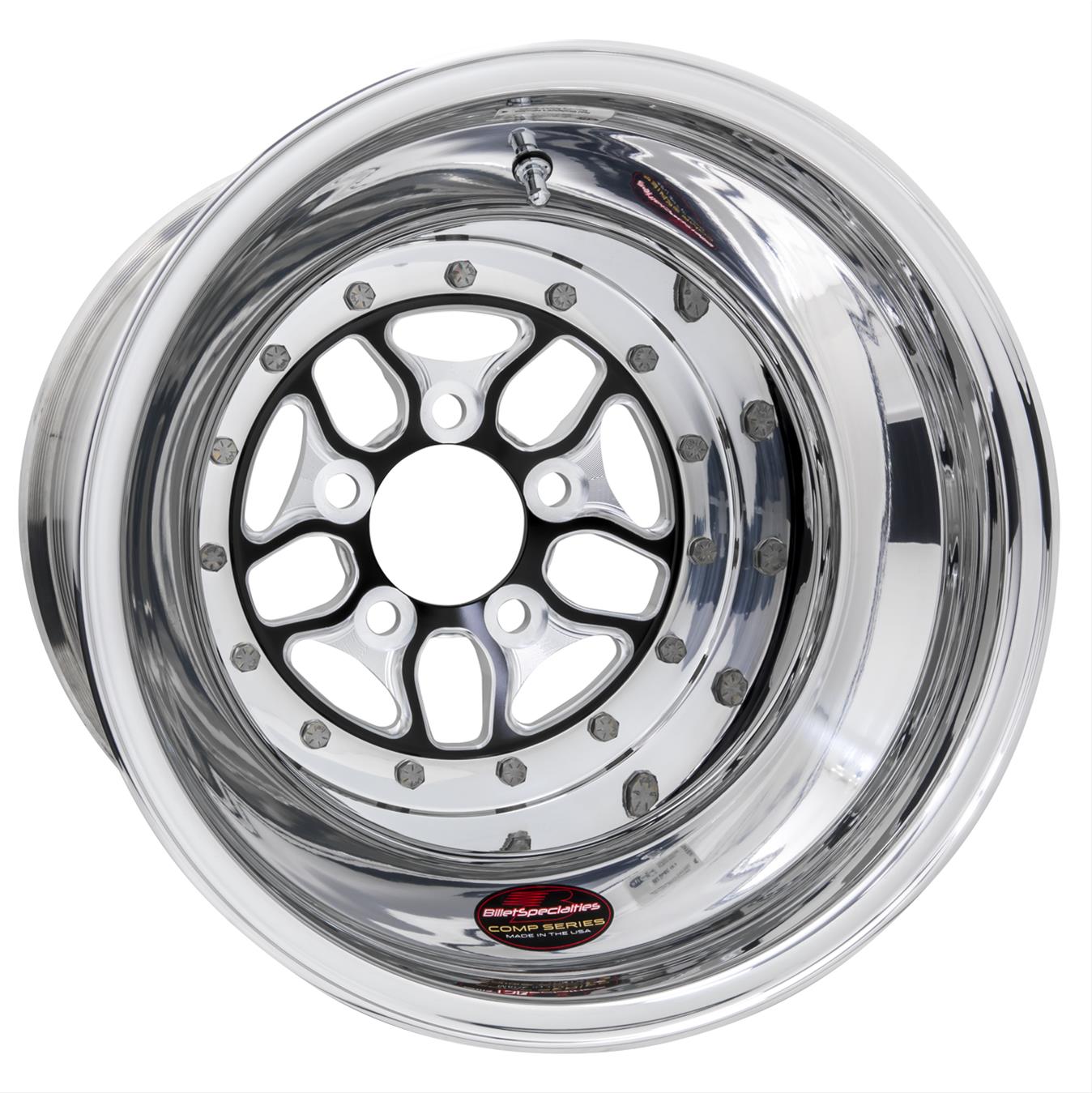 Billet Specialties Comp 7 Series Black Wheels BCS075157350