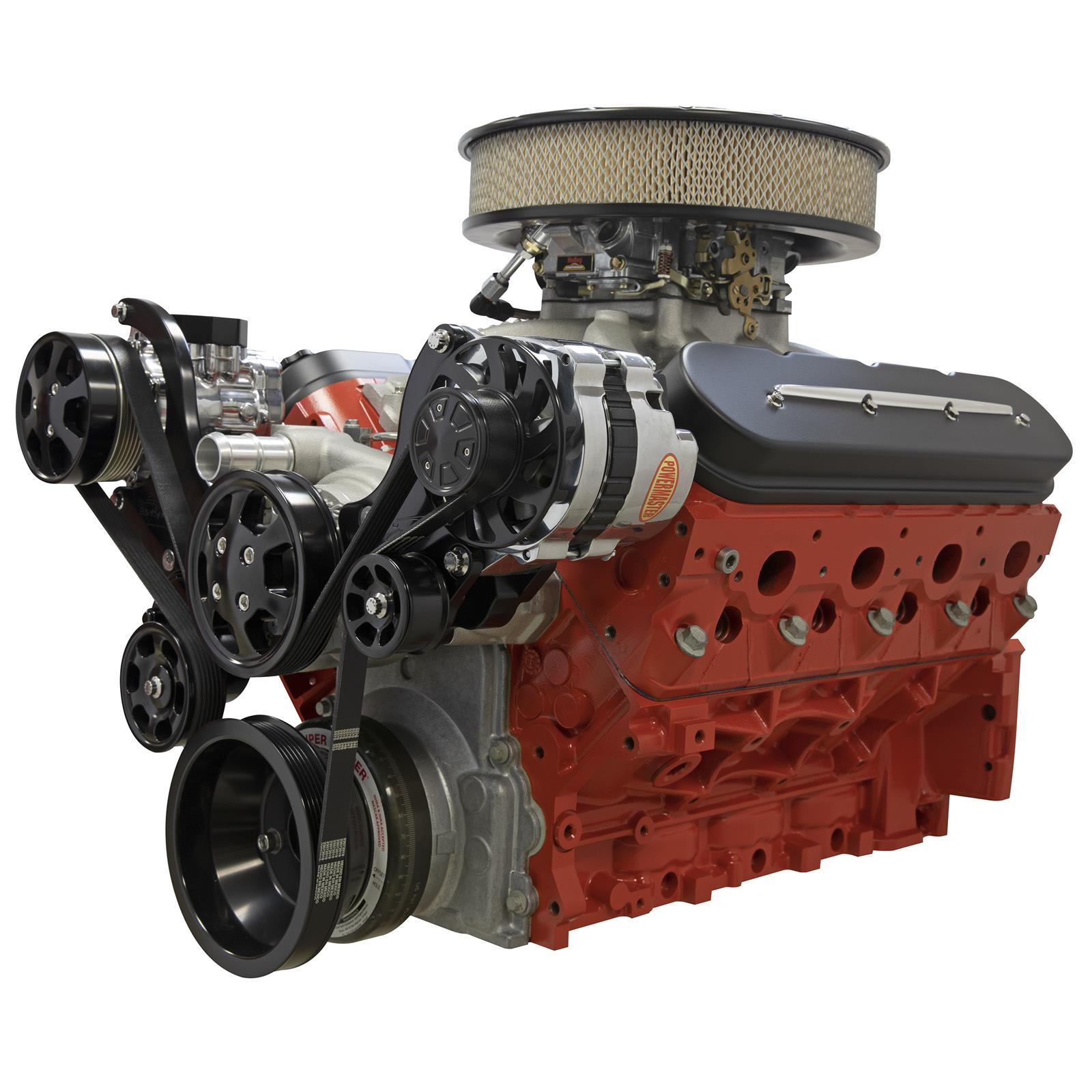 Billet Specialties Tru Trac Serpentine Systems with A/C BLK13490