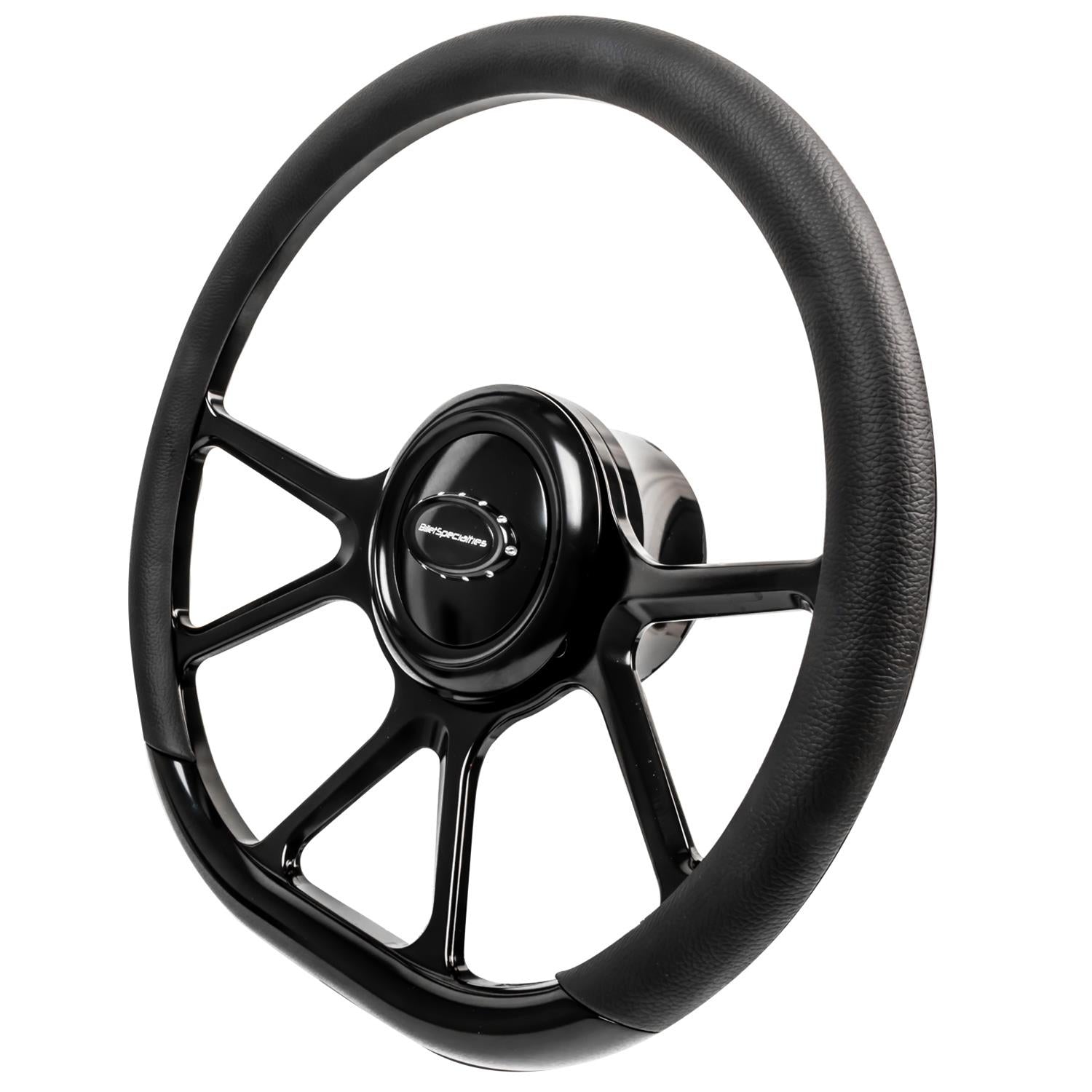 Billet Specialties Half-Wrap Steering Wheels BLK29475