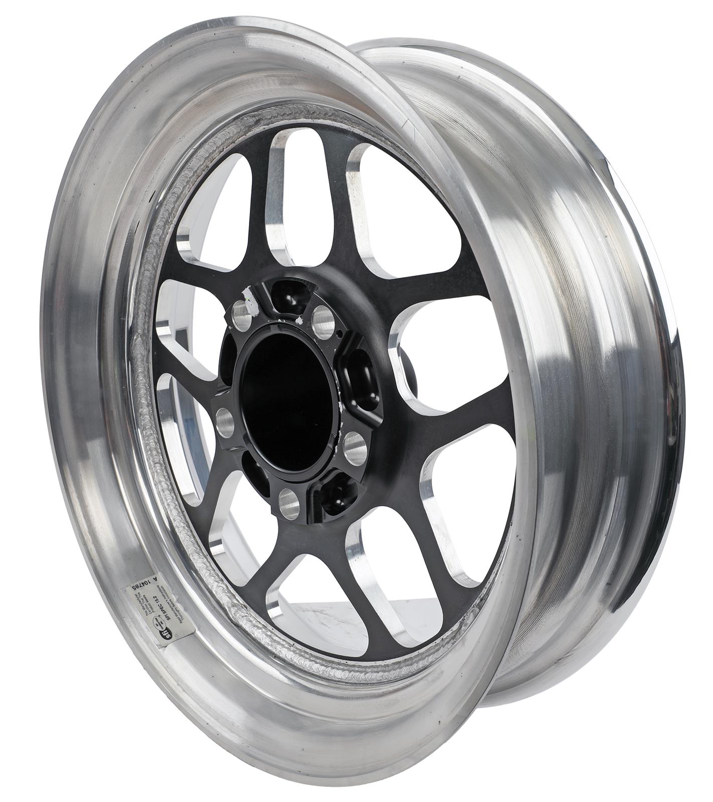 Billet Specialties Win Lite Black Anodized Wheels BRS025406116N