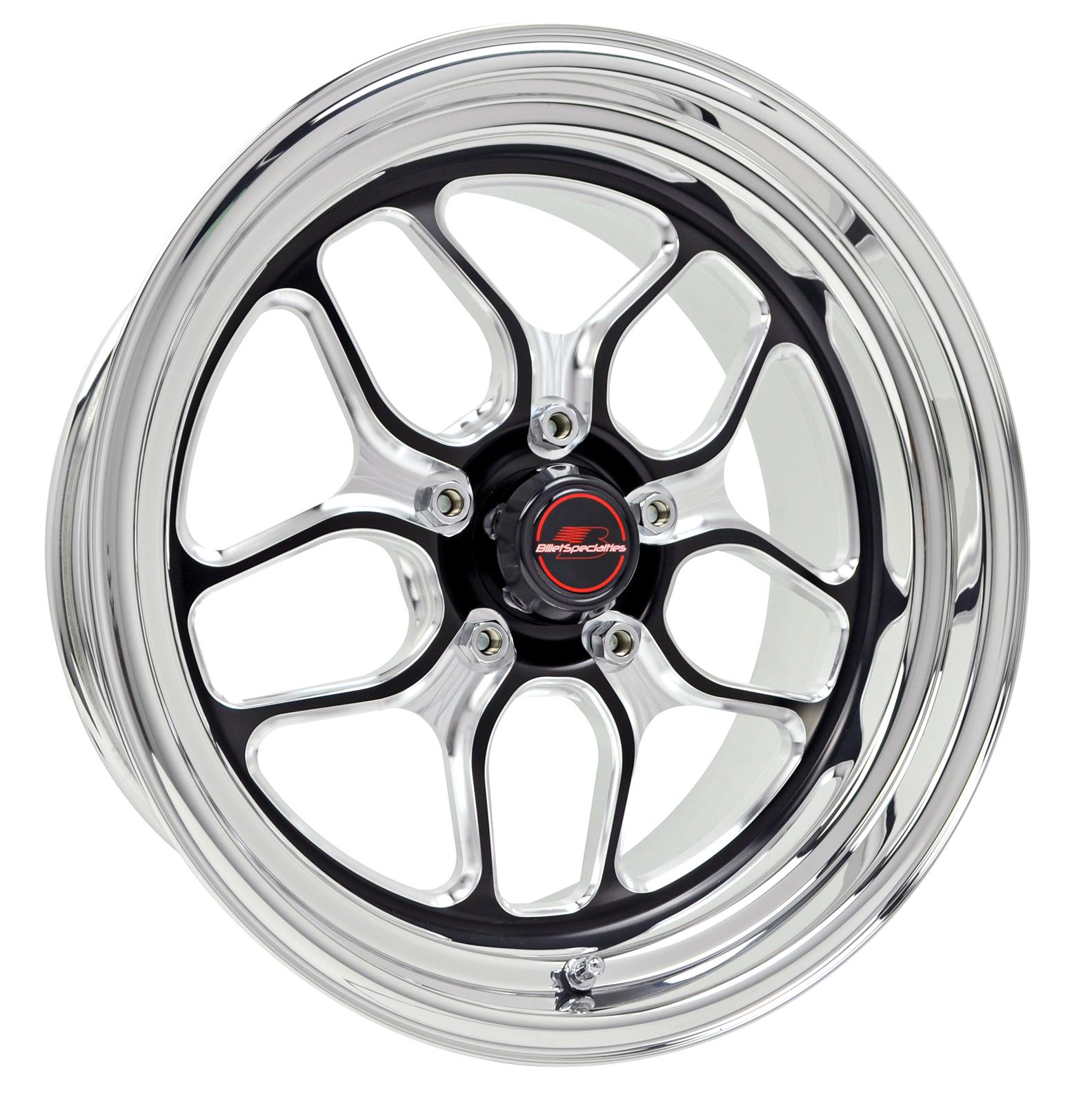 Billet Specialties Win Lite Black Anodized Wheels BRS027116150N