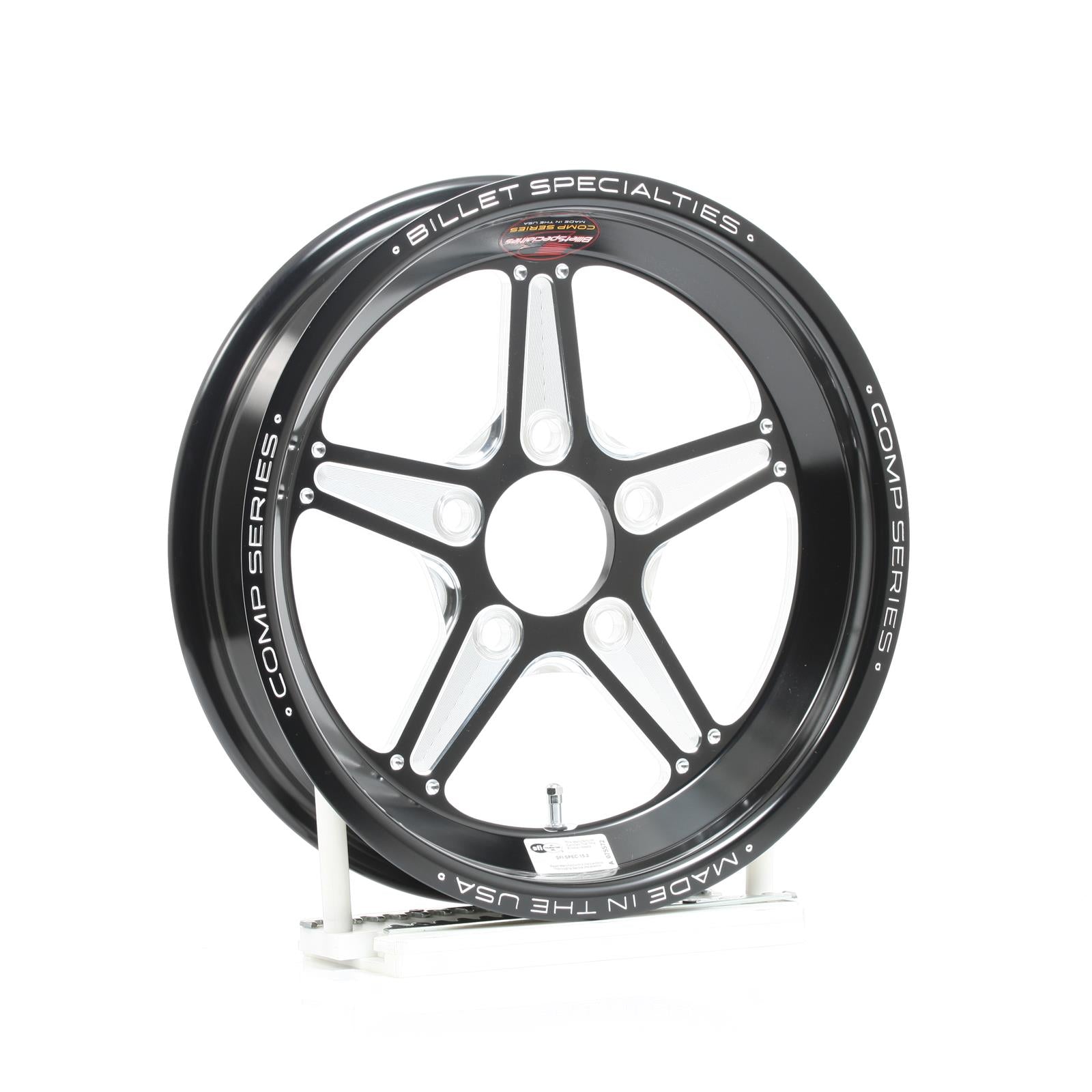 Billet Specialties Comp 5 Series Black Wheels CSFB35356117