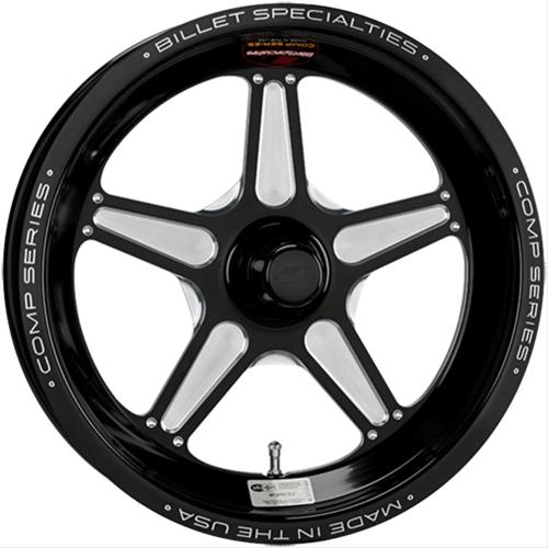 Billet Specialties Comp 5 Series Black Wheels CSFB3535U217