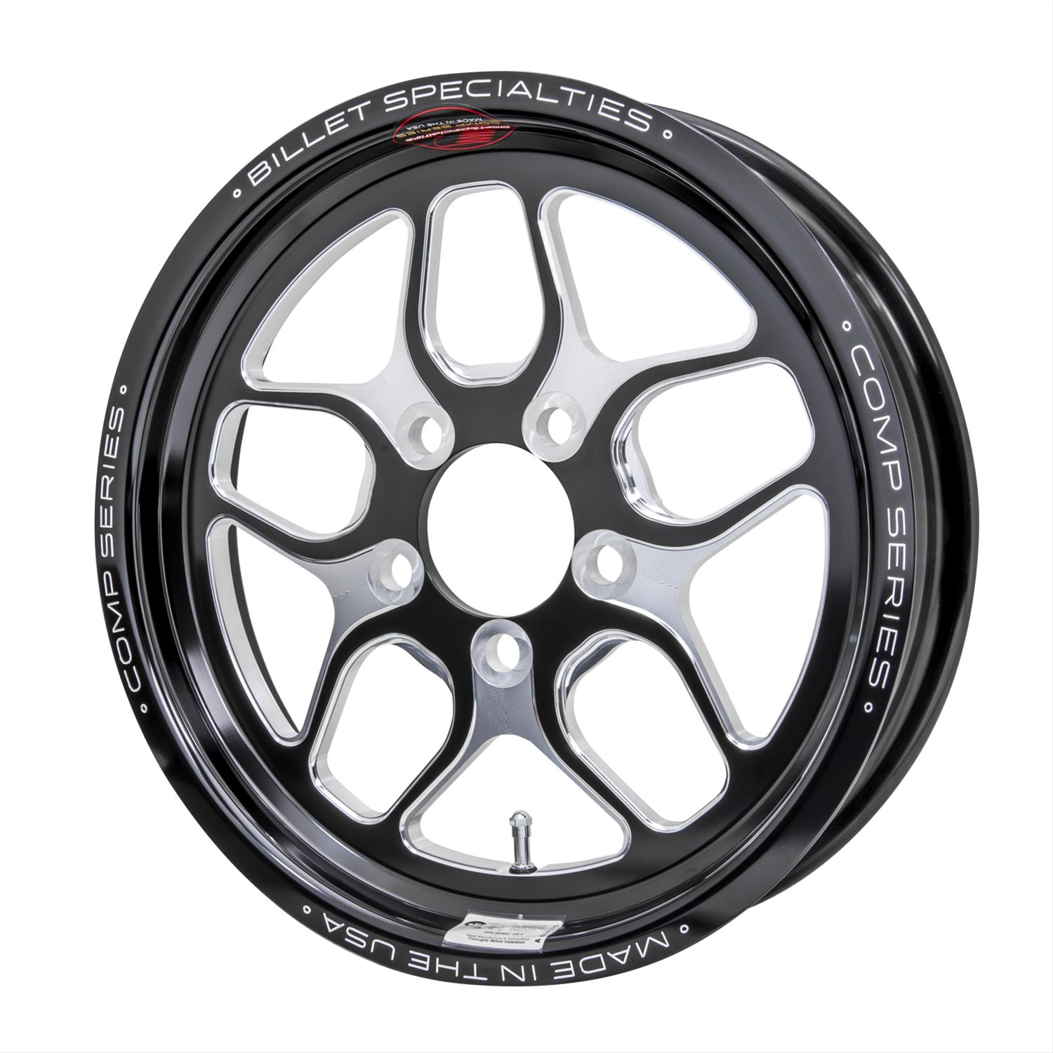 Billet Specialties Comp 7 Series Black Wheels CSFB75356122