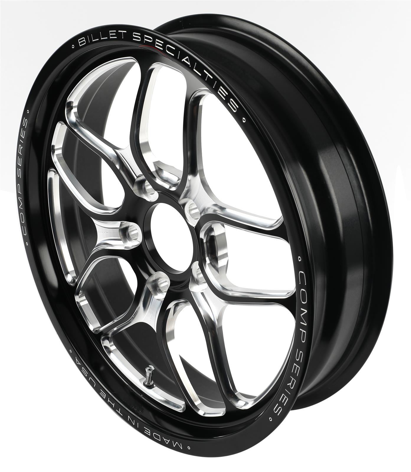 Billet Specialties Comp 7 Series Black Wheels CSFB77456127