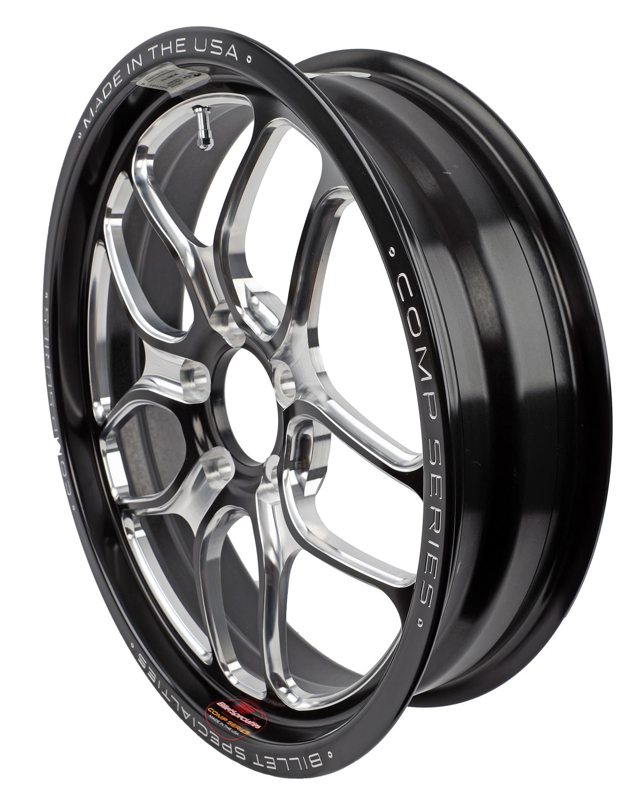 Billet Specialties Comp 7 Series Black Wheels CSFB77456527