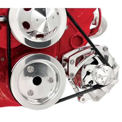 Billet Specialties Polished Alternator Brackets FM0105PC