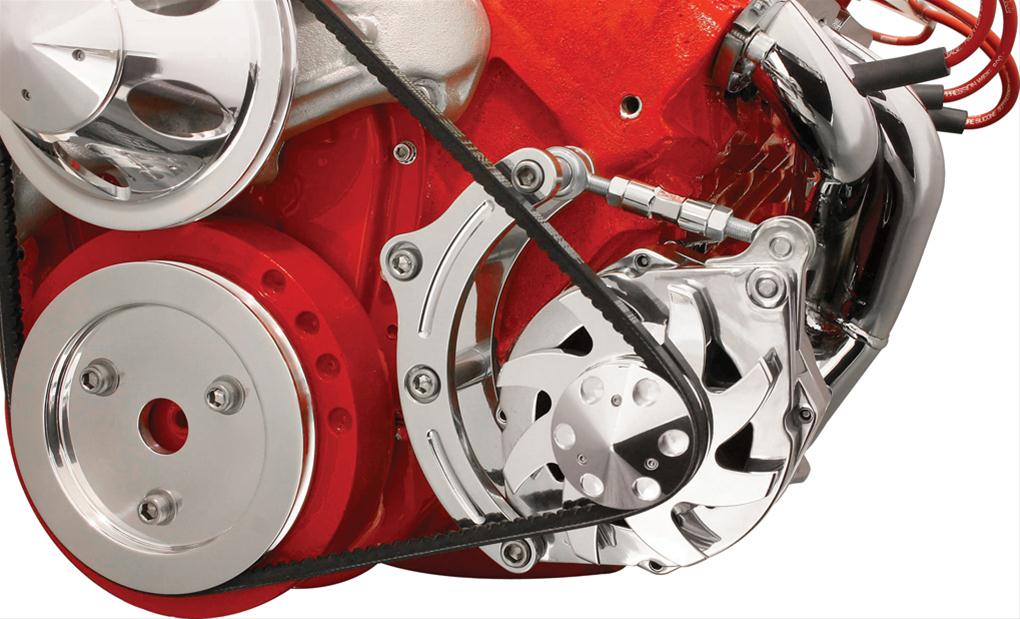 Billet Specialties Polished Alternator Brackets FM0205PC