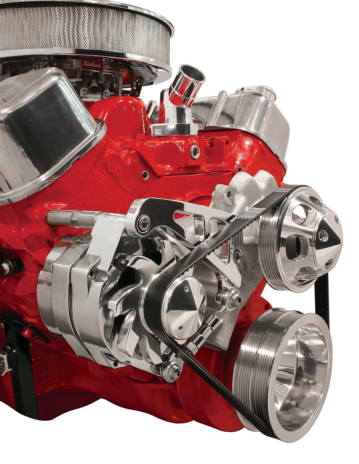 Billet Specialties Polished Alternator Brackets FM0207PC