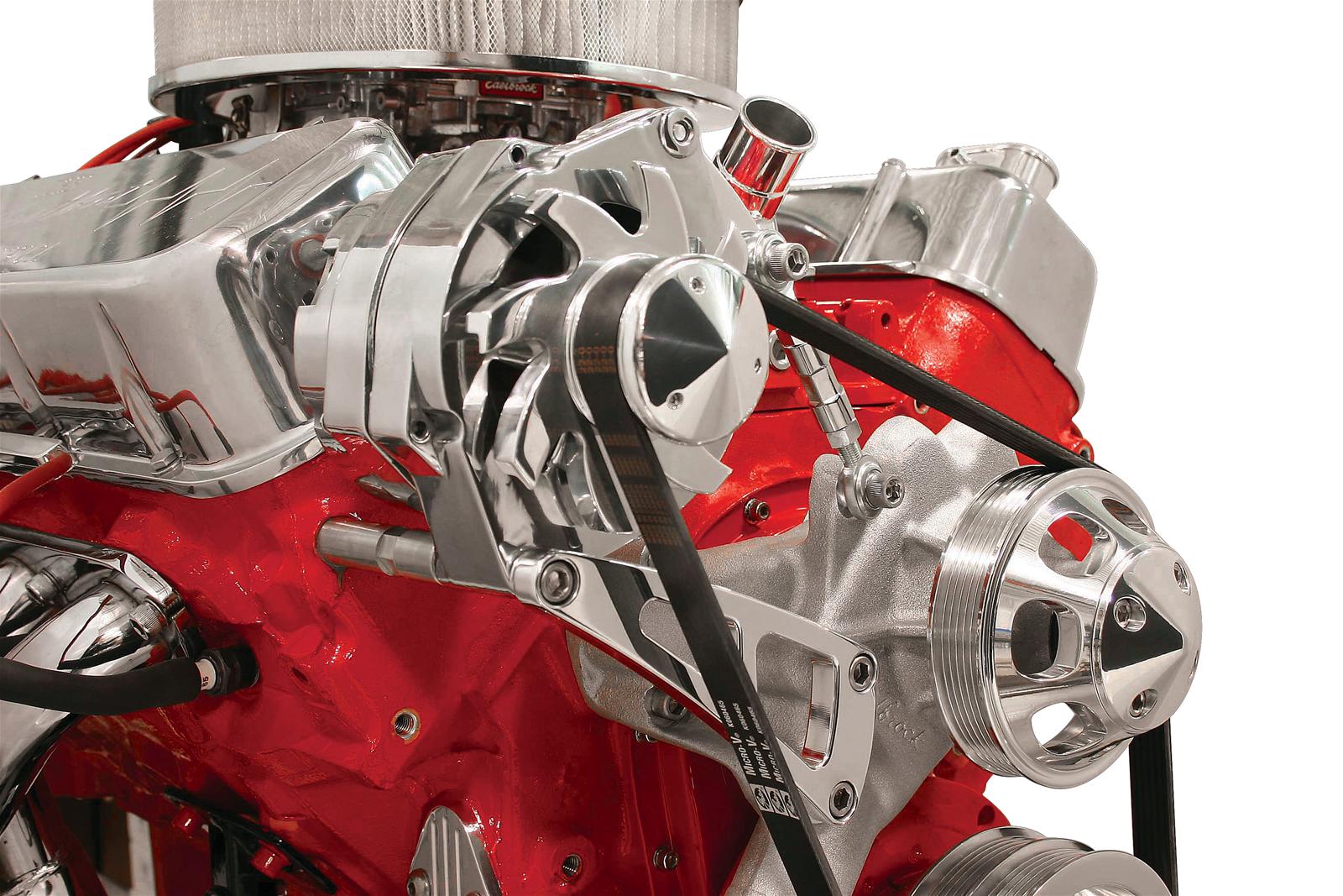 Billet Specialties Polished Alternator Brackets FM0209PC