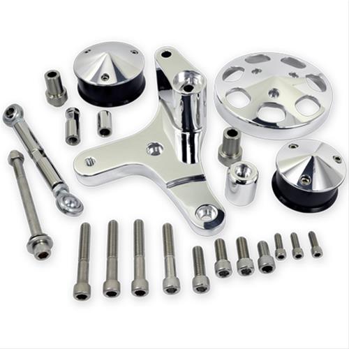 Billet Specialties Serpentine Conversion Air Conditioning Add-On Kits FM1325PC