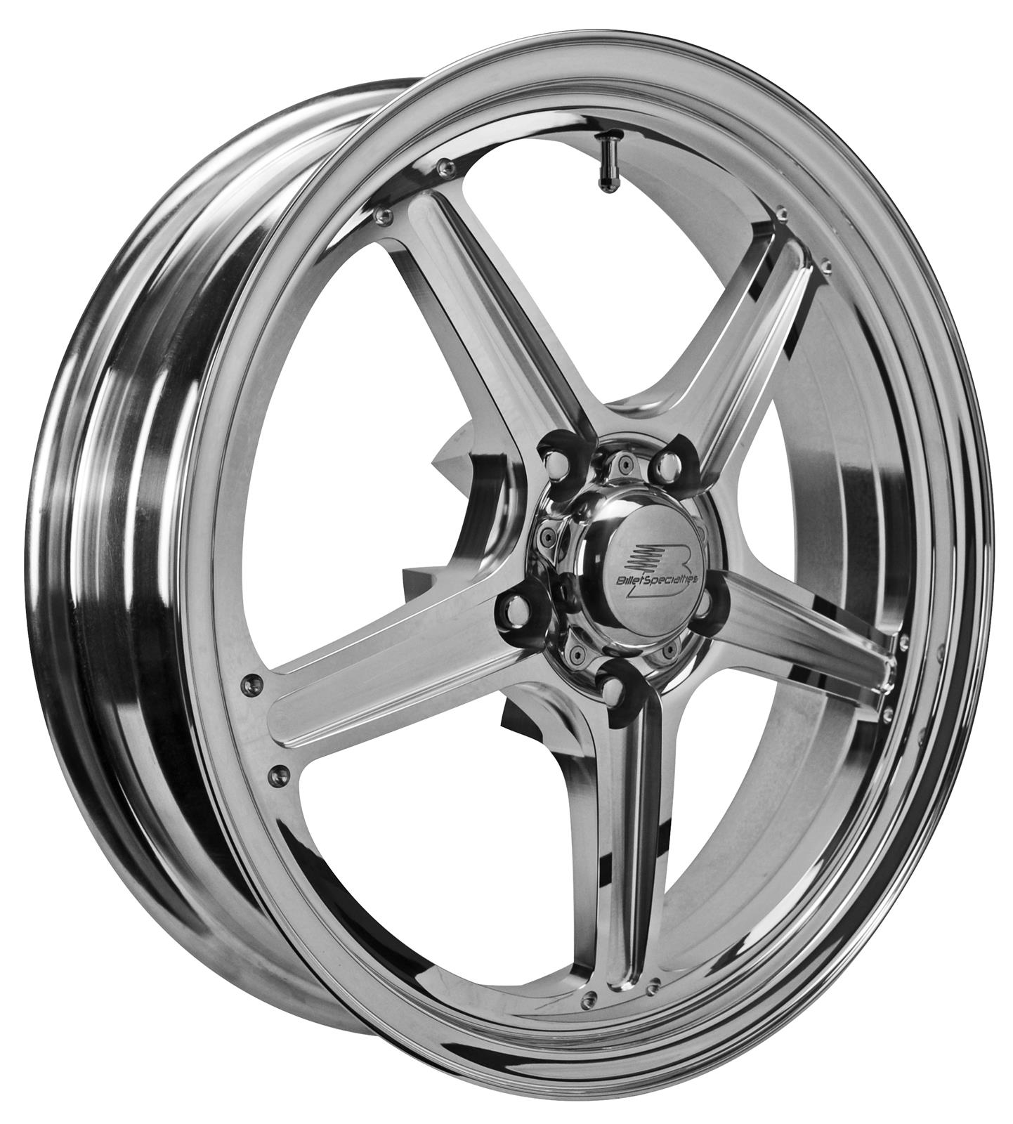 Billet Specialties Street Lite Polished One-Piece Wheels RSF037459027N