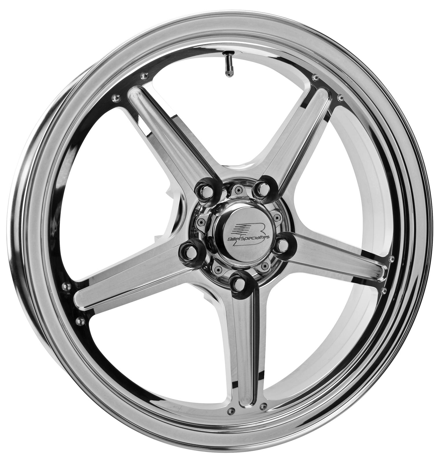 Billet Specialties Street Lite Polished One-Piece Wheels RSF037456520N