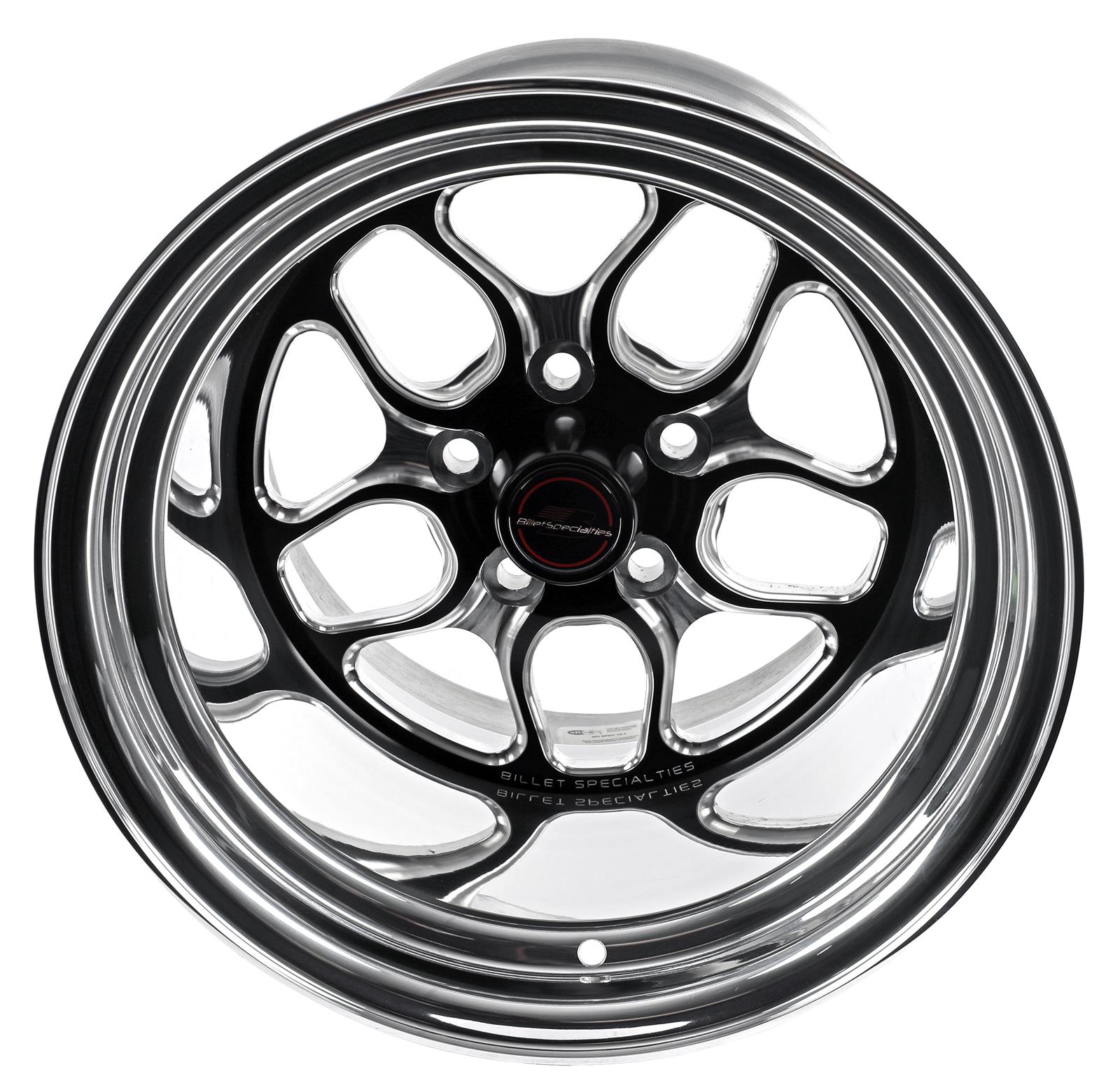 Billet Specialties Win Lite Black Anodized Wheels BRS025126550N