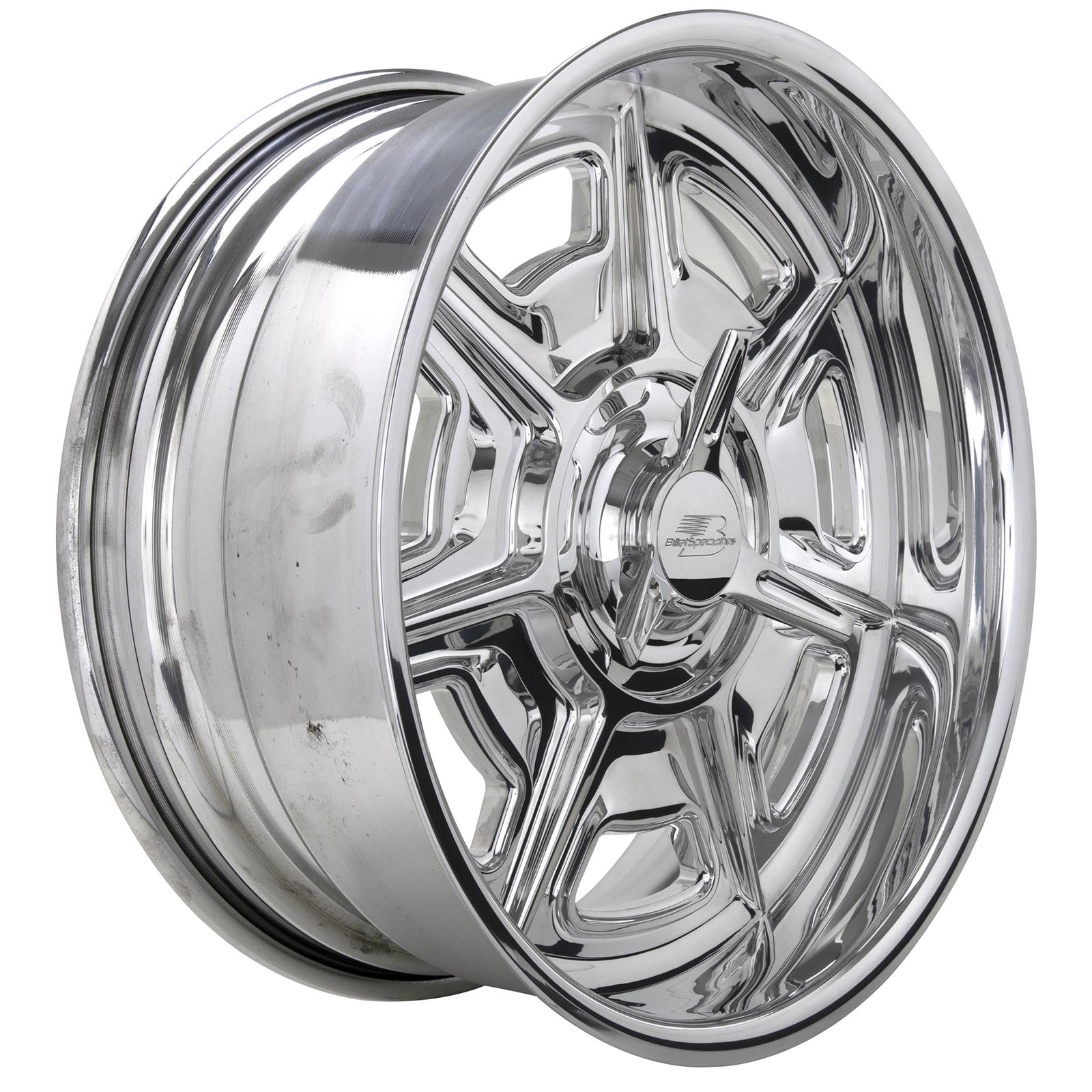 Billet Specialties Vintage Series Monterey Polished Custom Order Wheels VSL67811