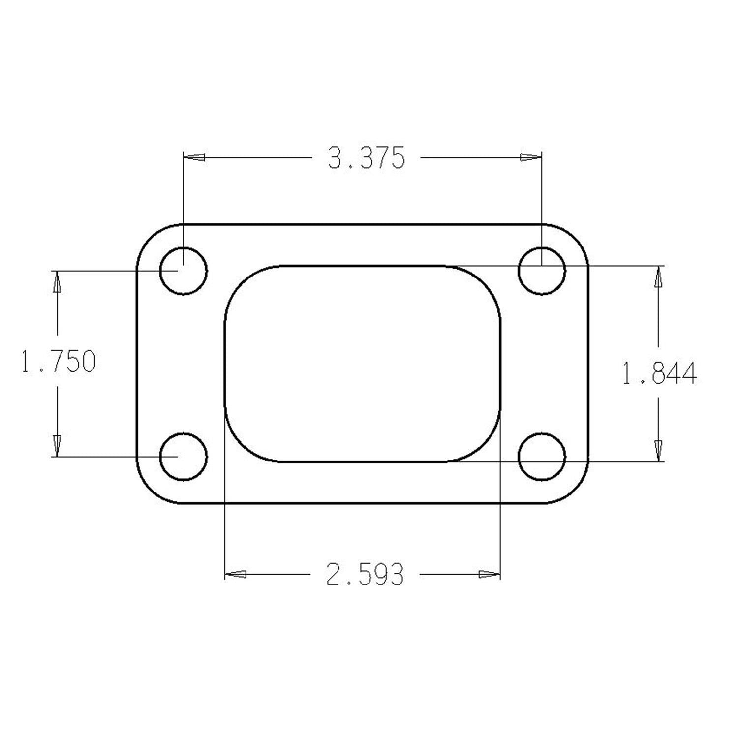 Cometic Exhaust Inlet Gaskets C4514