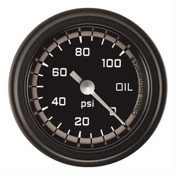 Classic Instruments Auto Cross Gray Series Gauges AX181GBLF
