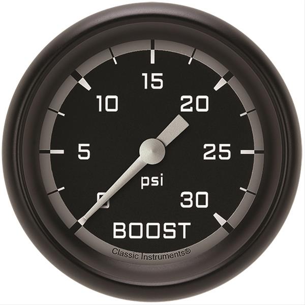 Classic Instruments Auto Cross Gray Series Gauges AX342GBPF