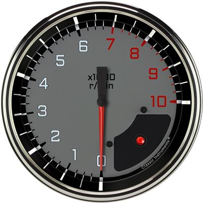Classic Instruments Auto Cross Gray Series Tachometers AX71GSLF