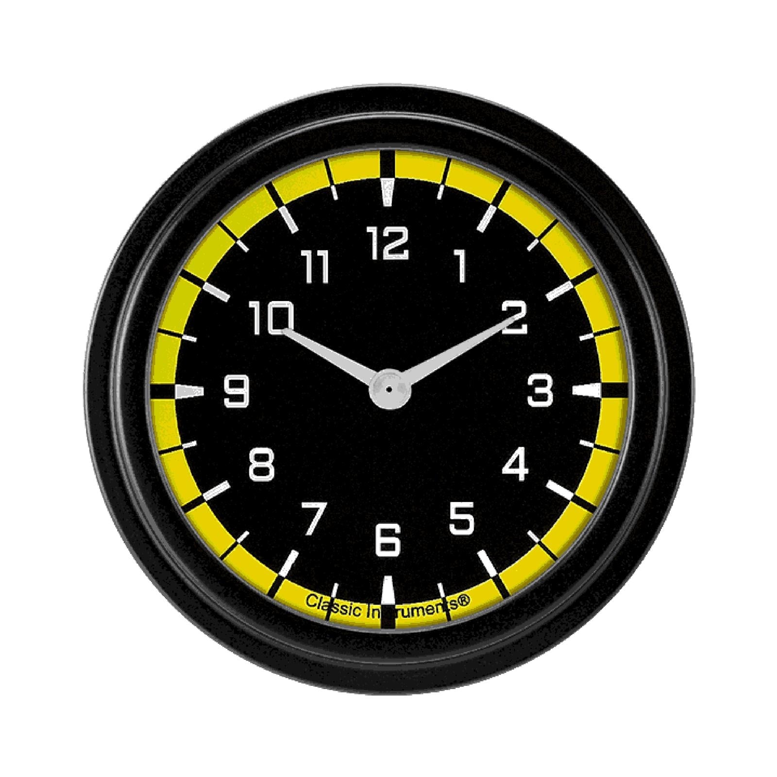 Classic Instruments Auto Cross Yellow Series Gauges AX92YBLF