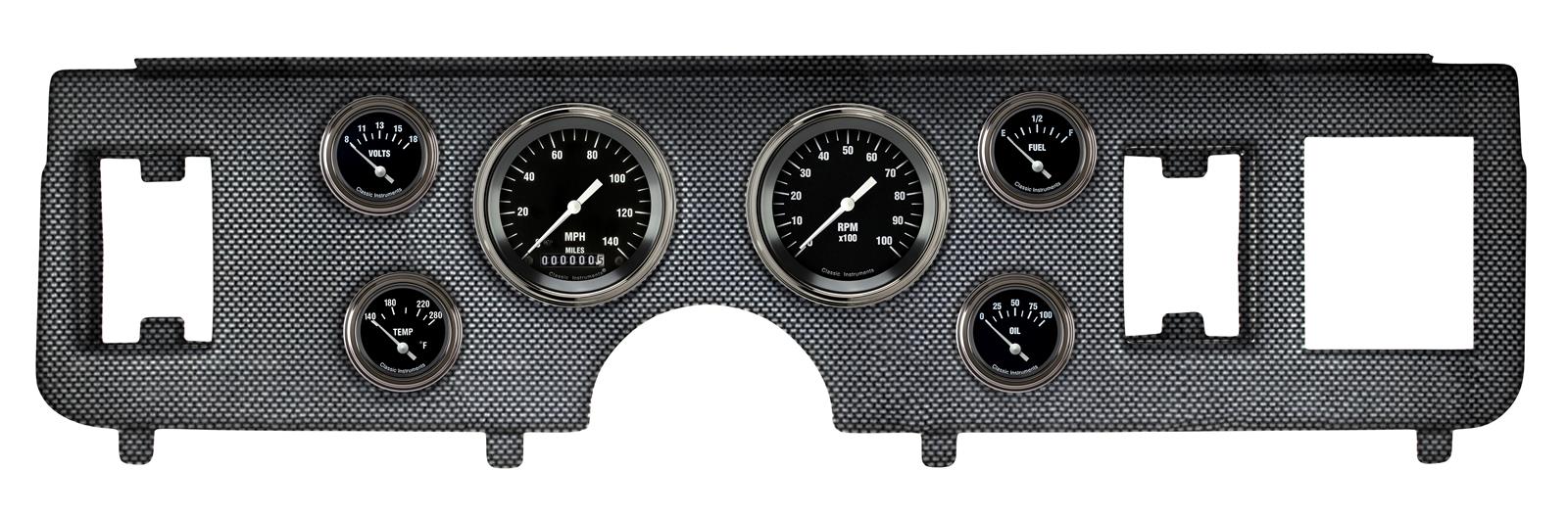 Classic Instruments 1979-86 Ford Mustang Package Gauge Sets CDMU79HR01CF