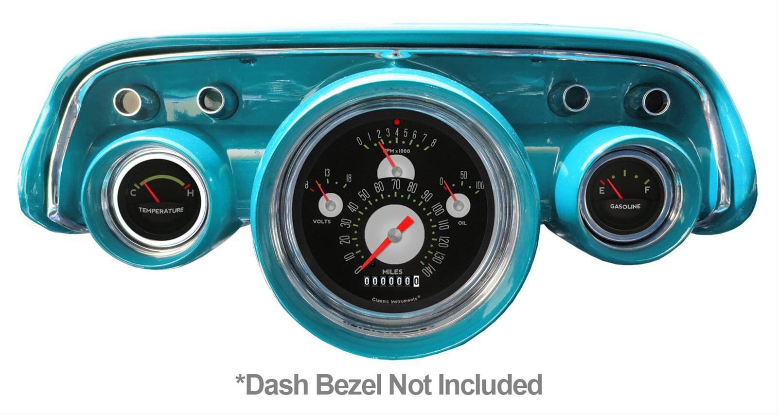 Classic Instruments 1957 Chevy Package Gauge Sets CH01ASLF