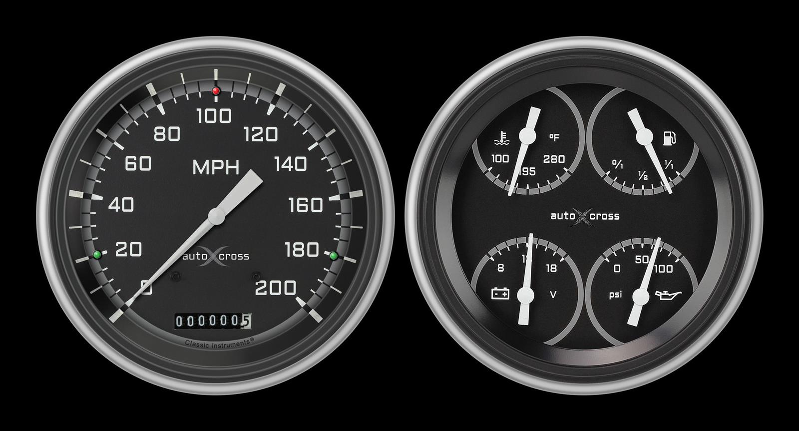 Classic Instruments 1951-53 Chevy Package Gauge Sets CH51AXG62