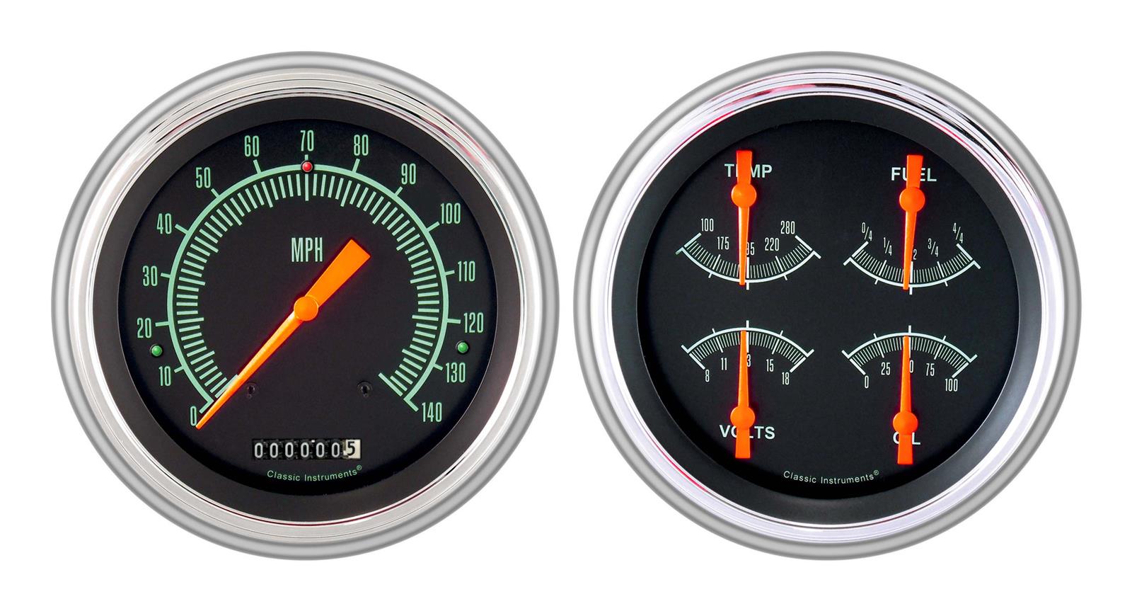 Classic Instruments Gauge Kits and Instrument Clusters CH51GS52-LS