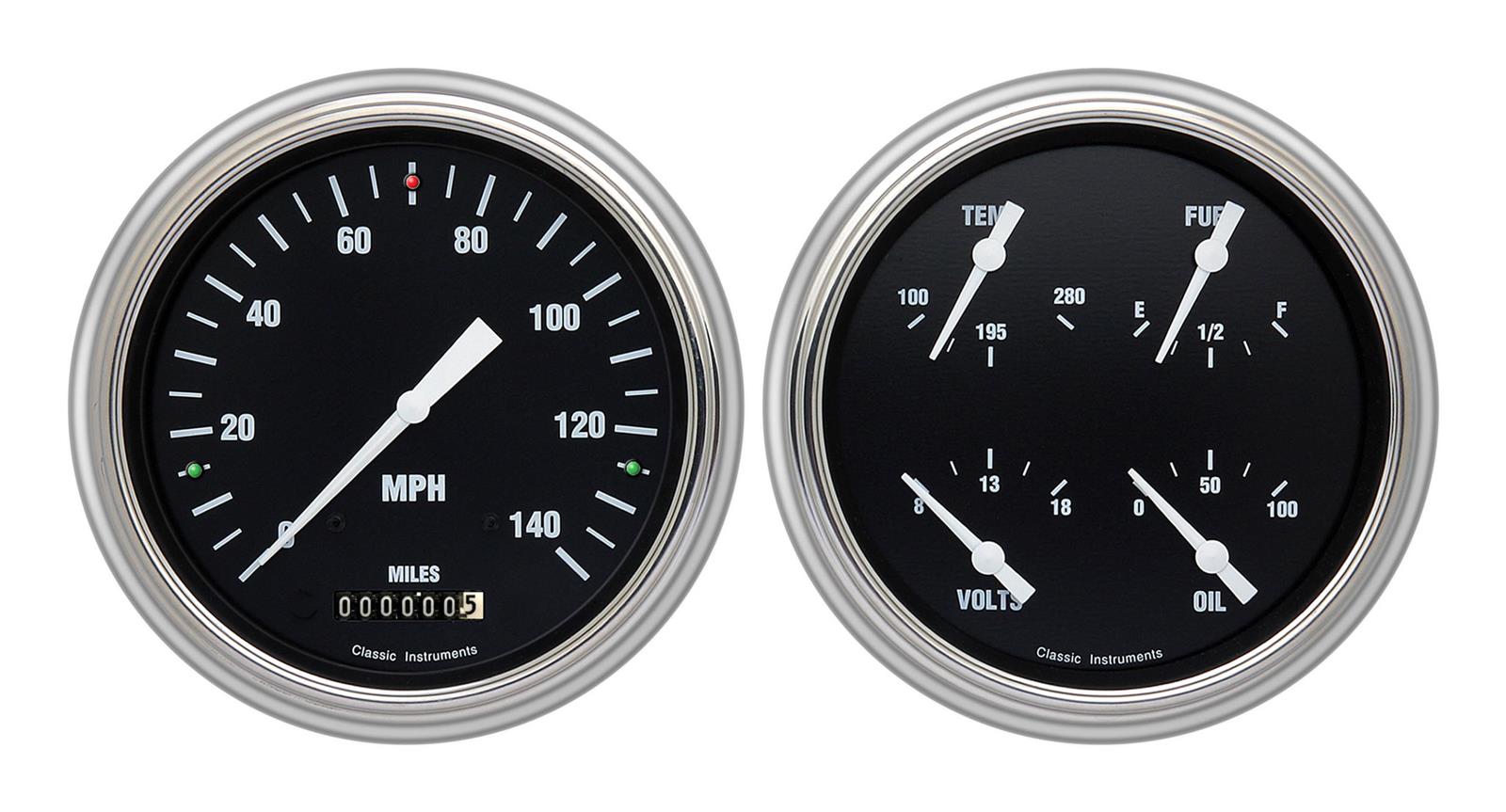 Classic Instruments Gauge Kits and Instrument Clusters CH51HR52-LS