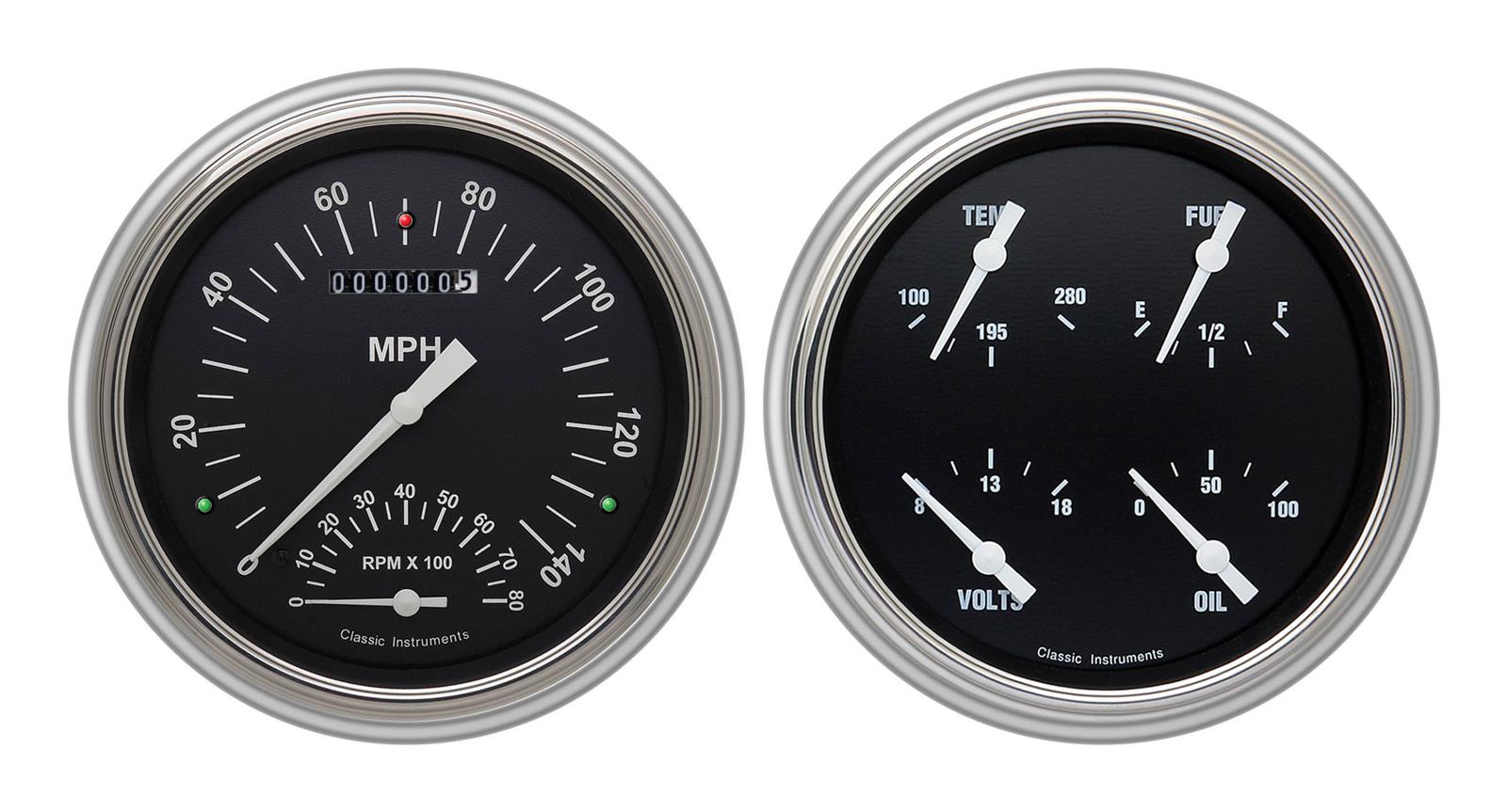 Classic Instruments Gauge Kits and Instrument Clusters CH51HR62-LS
