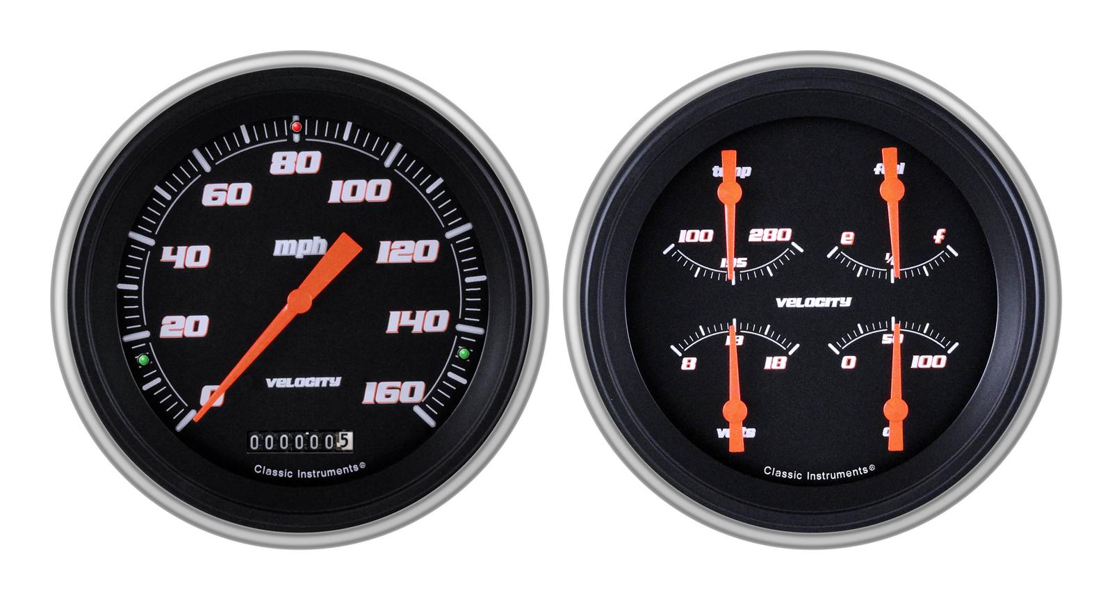 Classic Instruments 1951-53 Chevy Package Gauge Sets CH51VSB52