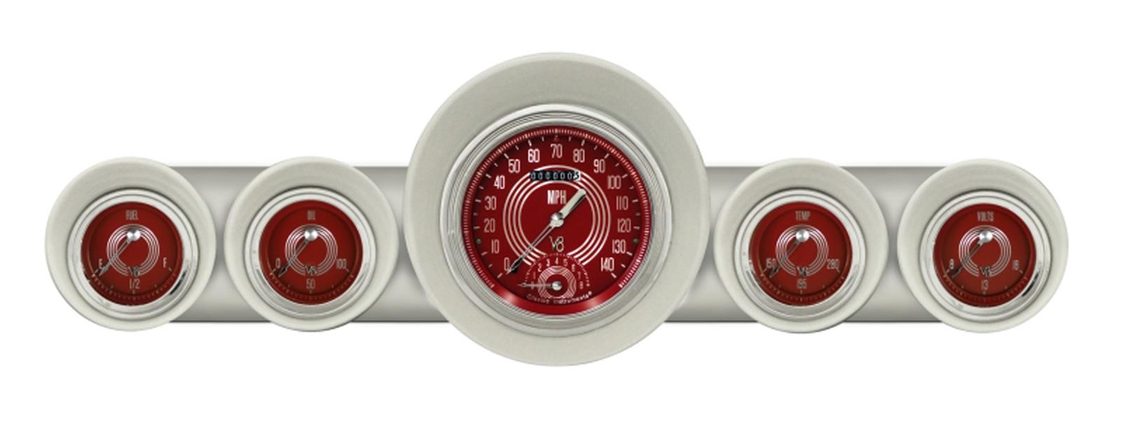 Classic Instruments Gauge Kits and Instrument Clusters CH59V8RS65-LS