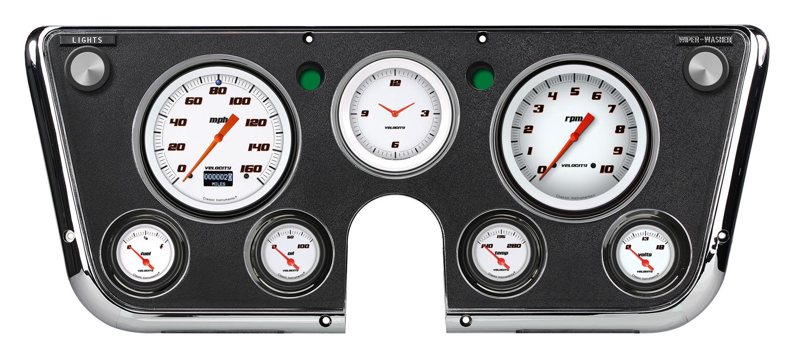 Classic Instruments 1967-72 Chevy Truck Package Gauge Sets CT67DVSW-LS