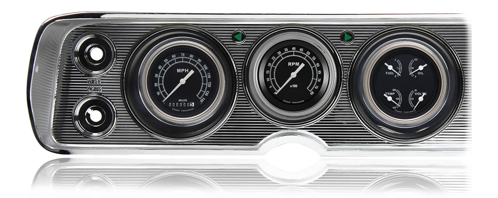 Classic Instruments Gauge Kits and Instrument Clusters CV64TR-LS