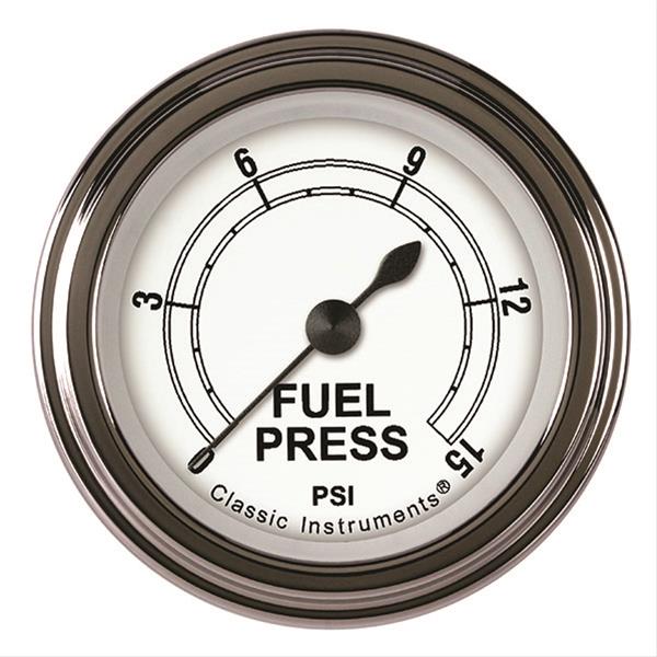 Classic Instruments Classic White Series Gauges CW145SLF