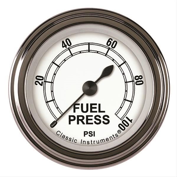 Classic Instruments Classic White Series Gauges CW146SLF